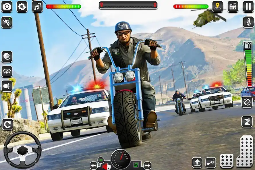 Play Police Bike Rider Bike Games as an online game Police Bike Rider Bike Games with UptoPlay