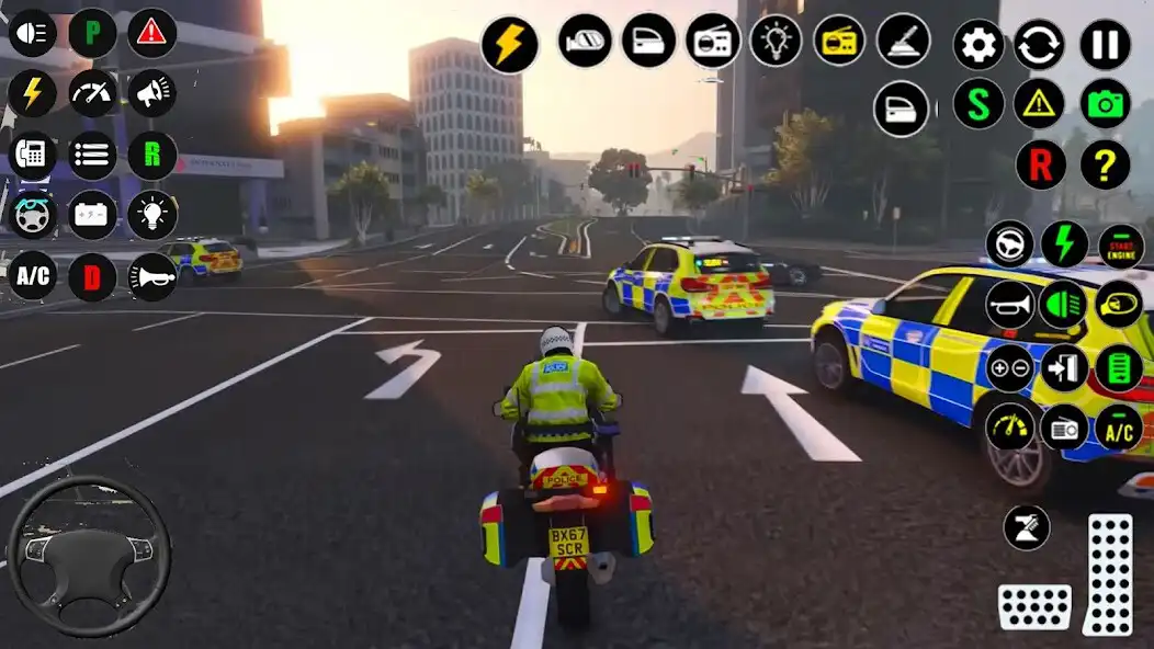 Play Police Bike Rider Police Bike as an online game Police Bike Rider Police Bike with UptoPlay