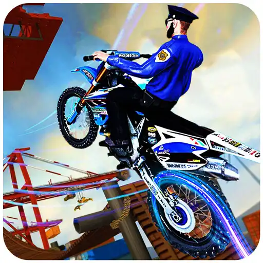 Play Police Bike Stunt Racing Game APK