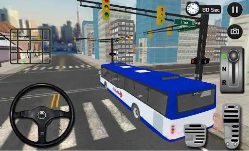 Play Police Bus Cop Transporter as an online game Police Bus Cop Transporter with UptoPlay