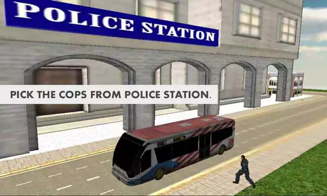 Play Police Bus Mountain Duty