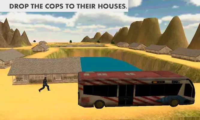 Play Police Bus Mountain Duty