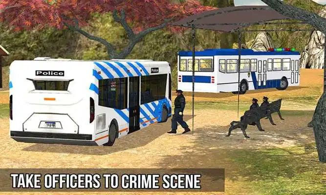 Play Police Bus Offroad Driver