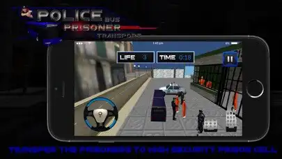Play Police Bus Prisoner Transport as an online game Police Bus Prisoner Transport with UptoPlay