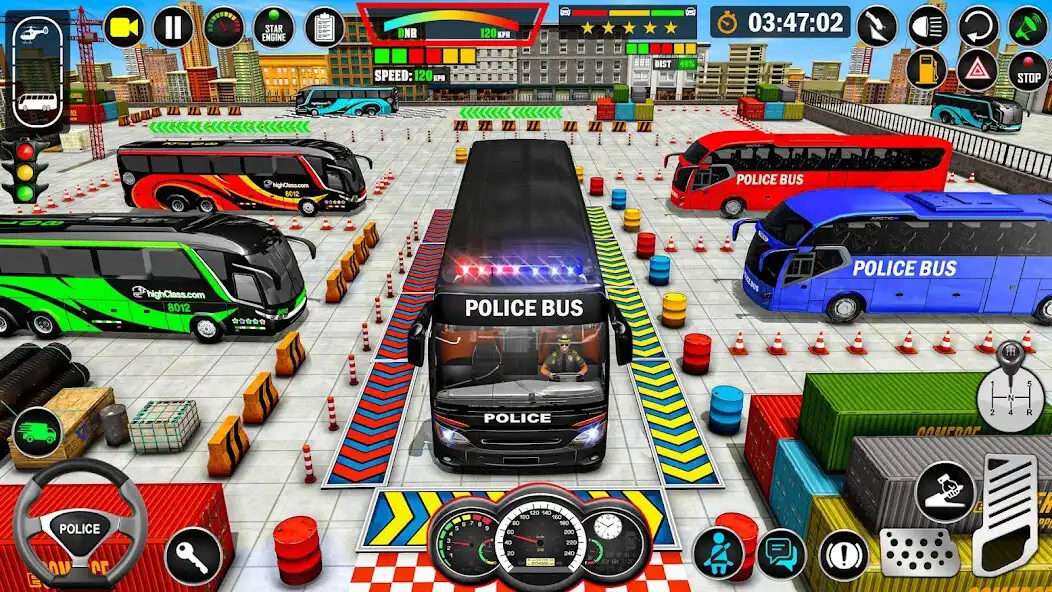 Play Police Bus Simulator Games as an online game Police Bus Simulator Games with UptoPlay
