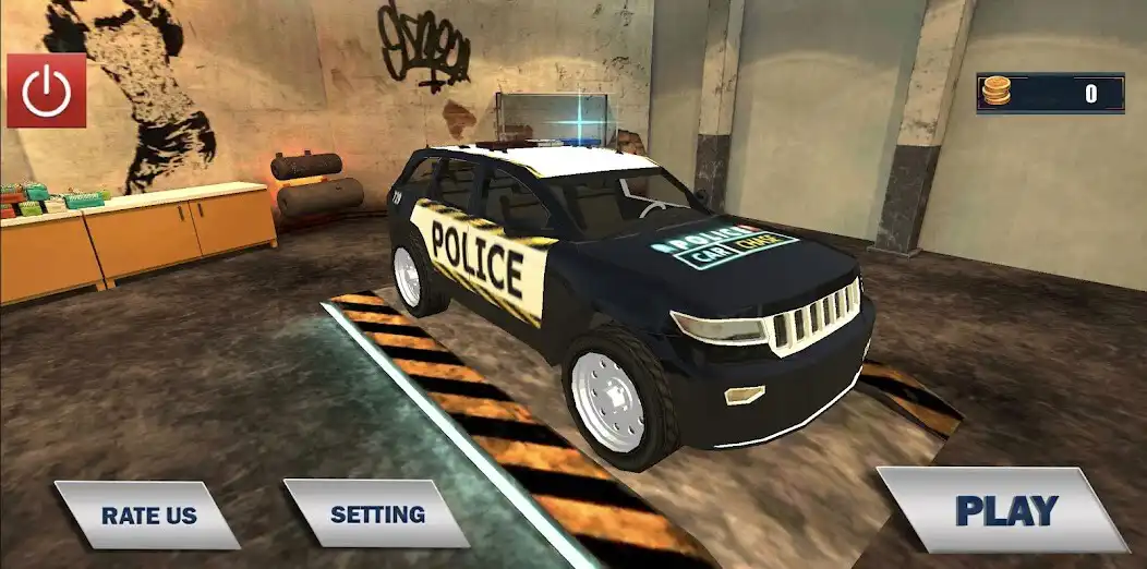Play Police Car Chase: 3D Simulator as an online game Police Car Chase: 3D Simulator with UptoPlay
