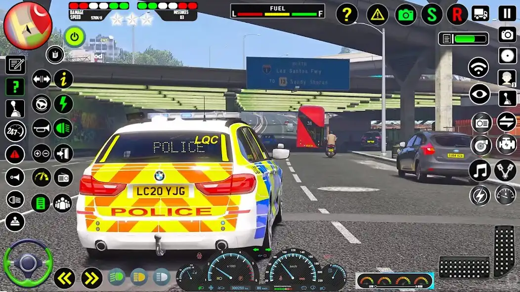 Play Police Car Chase: Car Games 3D as an online game Police Car Chase: Car Games 3D with UptoPlay