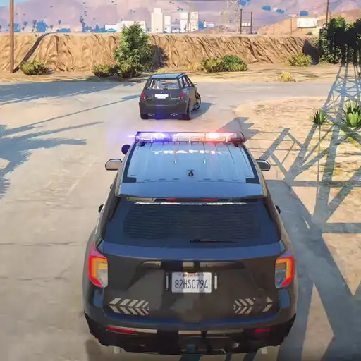 Play Police Car Chase Criminal Game APK