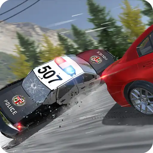 Play Police Car Chase Driving: Speed Crash Simulator APK