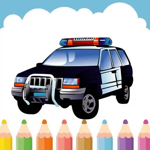 Play police car - coloring book APK