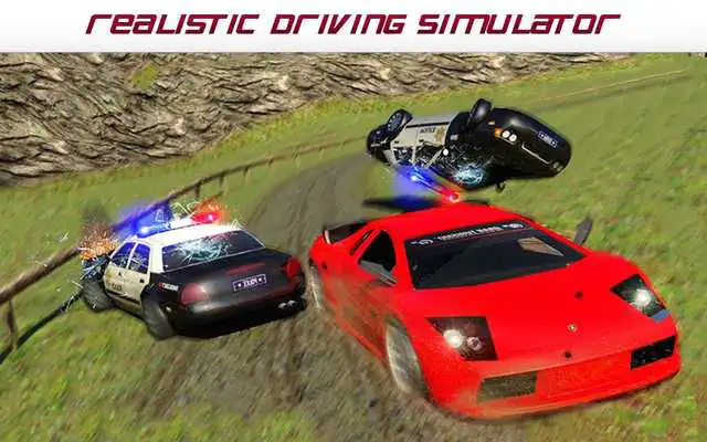 Play Police Car : Crime Chase Offroad Driving Simulator