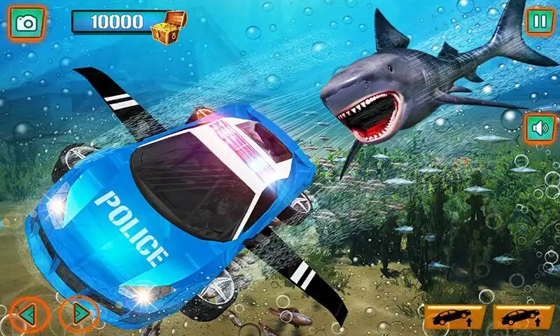 Play Police Car Crime Shooting Game as an online game Police Car Crime Shooting Game with UptoPlay