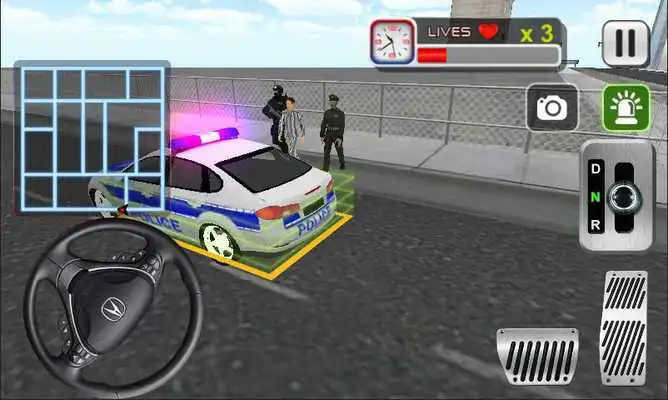 Play Police Car Driving 3D