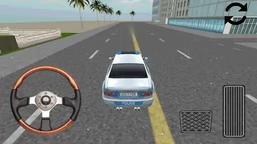 Play Police Car Driving 3DSimulator as an online game Police Car Driving 3DSimulator with UptoPlay