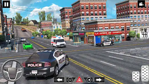 Play Police Car Driving Game 3d as an online game Police Car Driving Game 3d with UptoPlay