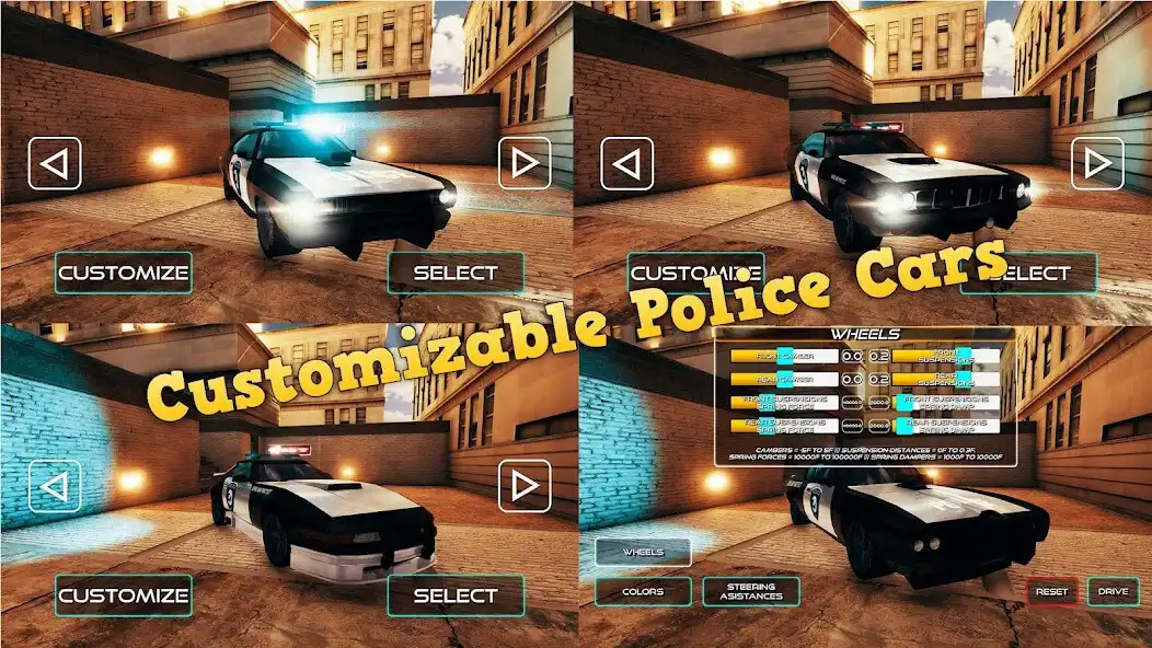 Play Police Car Driving In City