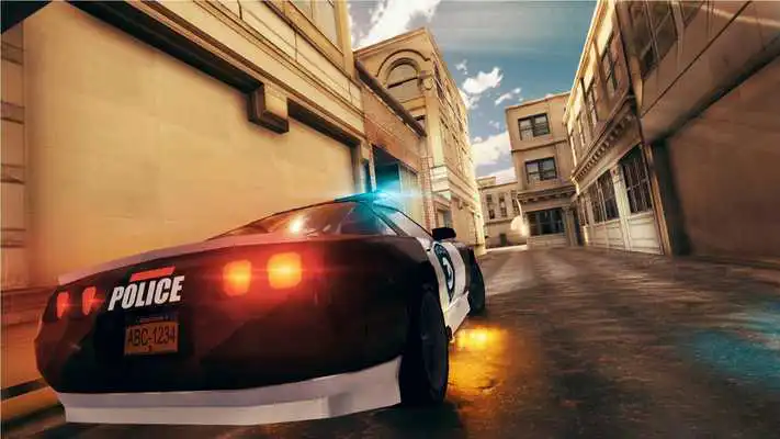 Play Police Car Driving In City