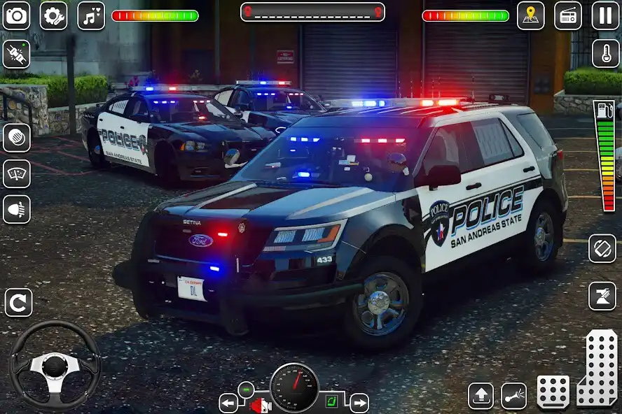 Play Police Car Game Car Racing 3D  and enjoy Police Car Game Car Racing 3D with UptoPlay