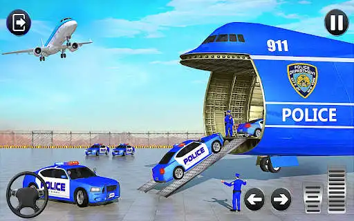 Play Police Cargo Transports Truck as an online game Police Cargo Transports Truck with UptoPlay