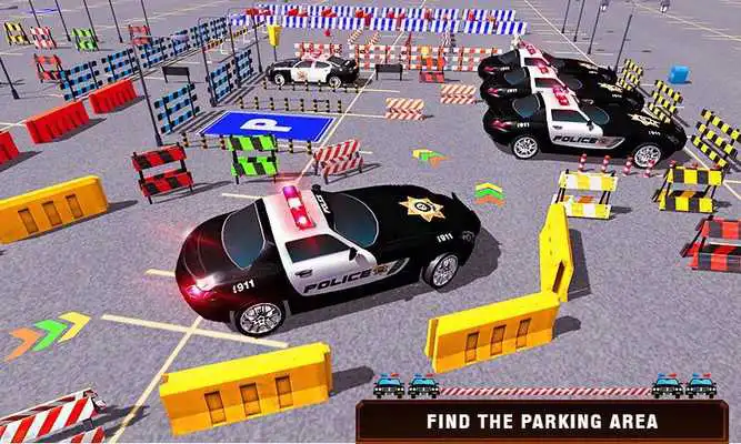 Play Police Car Parking 3D Challenge