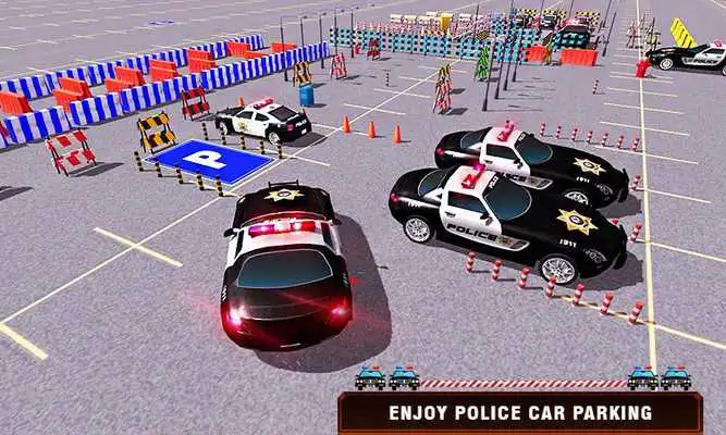 Play Police Car Parking 3D Challenge