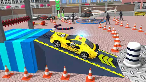 Play Police Car Parking as an online game Police Car Parking with UptoPlay