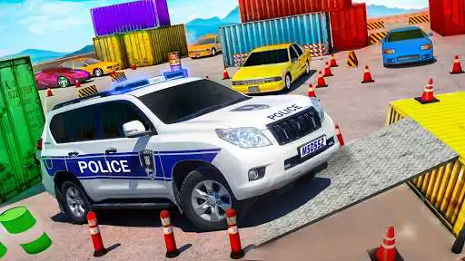 Play Police Car Parking Simulator as an online game Police Car Parking Simulator with UptoPlay