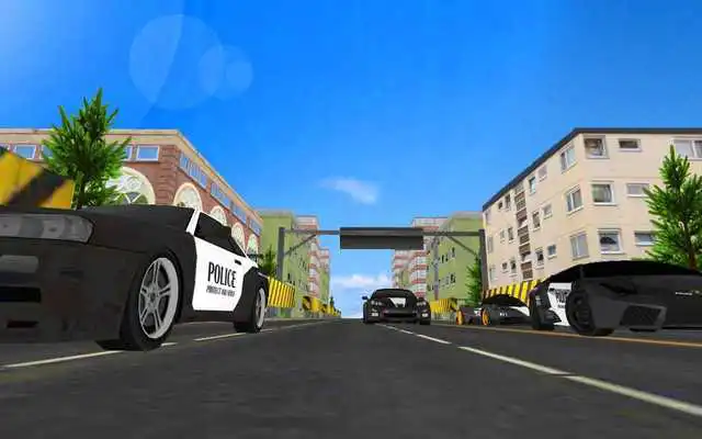 Play Police Car Racing 3D