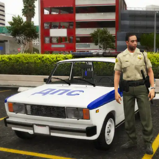 Play Police Car Riders: VAZ 2107 APK