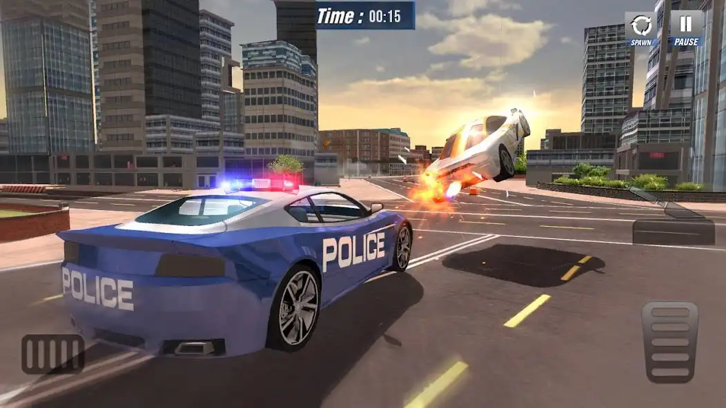 Play Police Car Sim as an online game Police Car Sim with UptoPlay