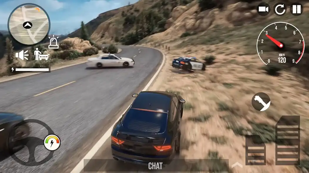 Play Police Car Simulator Cop Chase as an online game Police Car Simulator Cop Chase with UptoPlay