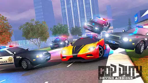 Play Police Car Vehicle Driving Simulator as an online game Police Car Vehicle Driving Simulator with UptoPlay