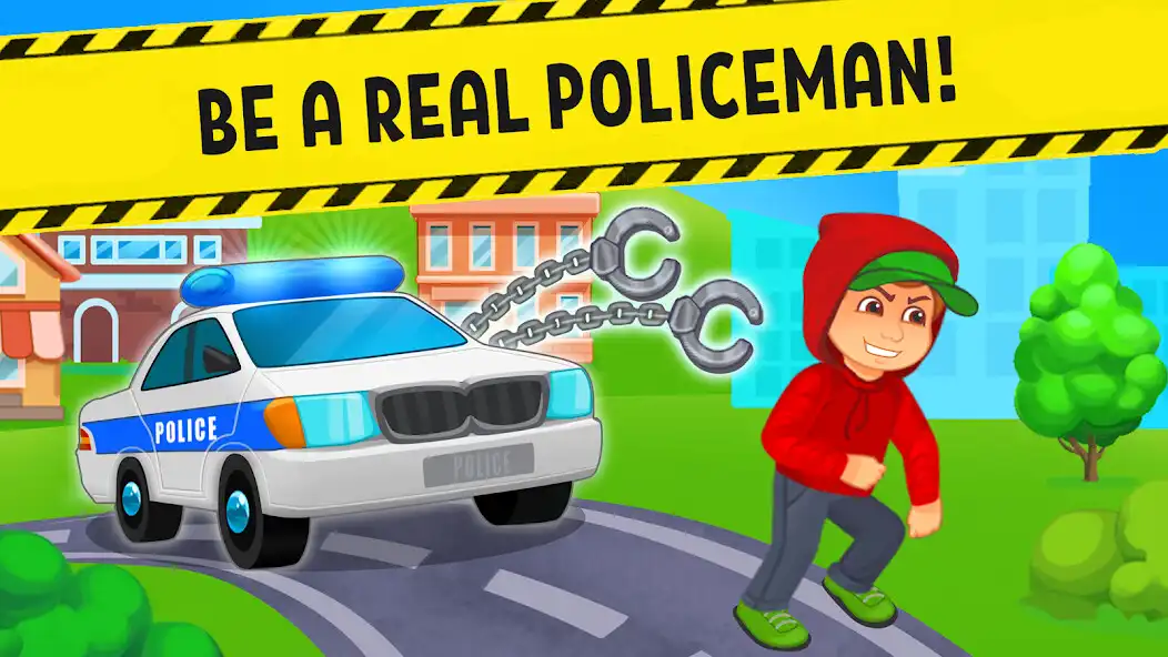 Play Police Car x Kids Racing Games  and enjoy Police Car x Kids Racing Games with UptoPlay