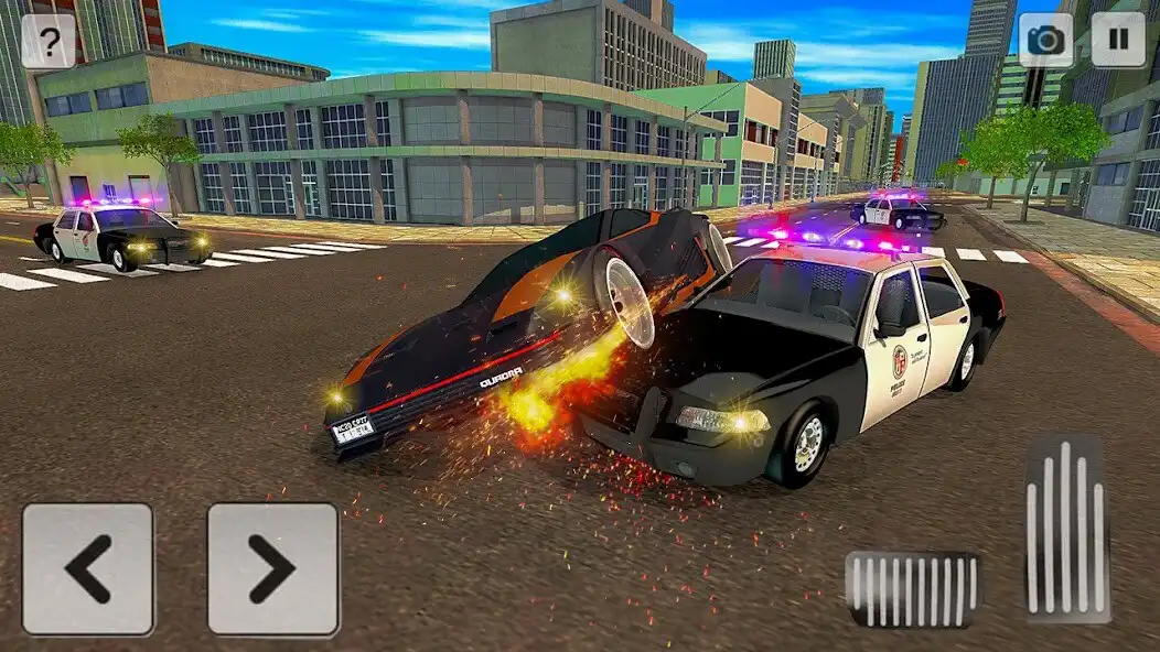 Play Police Chase Car Highway Speed as an online game Police Chase Car Highway Speed with UptoPlay