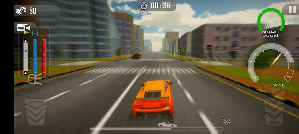 Play Police chase race - racing 3D as an online game Police chase race - racing 3D with UptoPlay