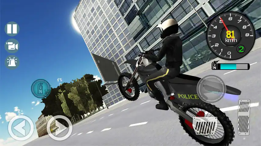 Play Police City Motorbike Rider  and enjoy Police City Motorbike Rider with UptoPlay
