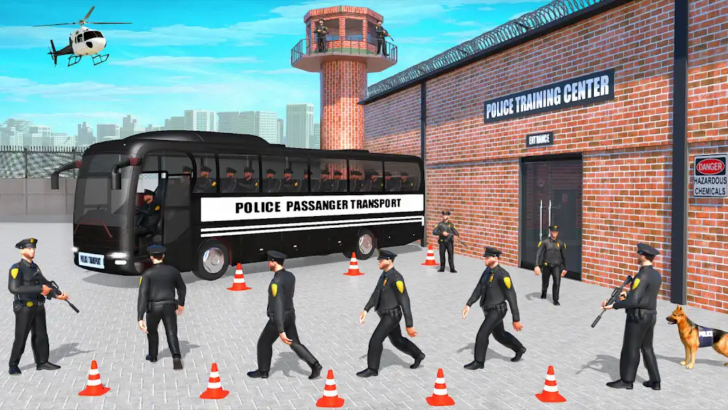 Play Police Coach Bus Simulator  and enjoy Police Coach Bus Simulator with UptoPlay