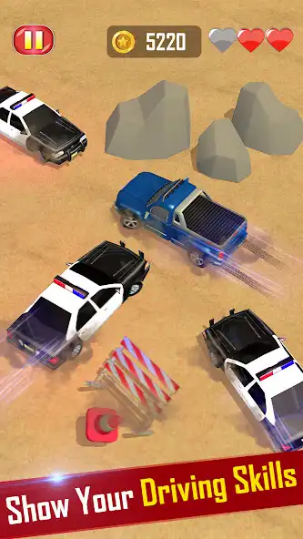 Play Police Cop Chase Smashing as an online game Police Cop Chase Smashing with UptoPlay