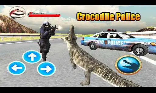 Play Police Crocodile Simulator 3D  and enjoy Police Crocodile Simulator 3D with UptoPlay