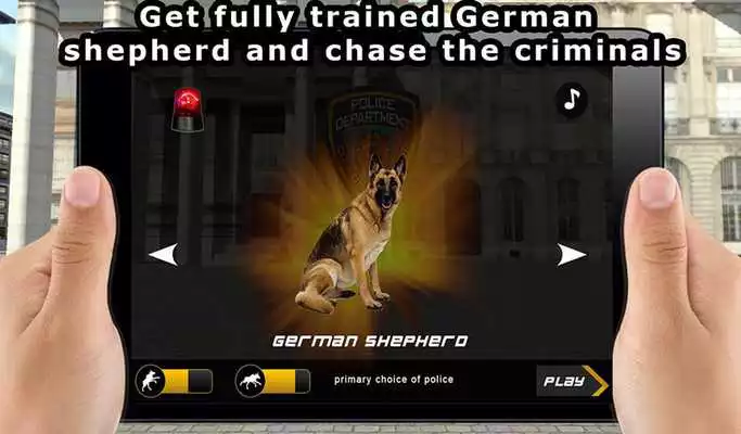 Play Police Dog Crime Chase