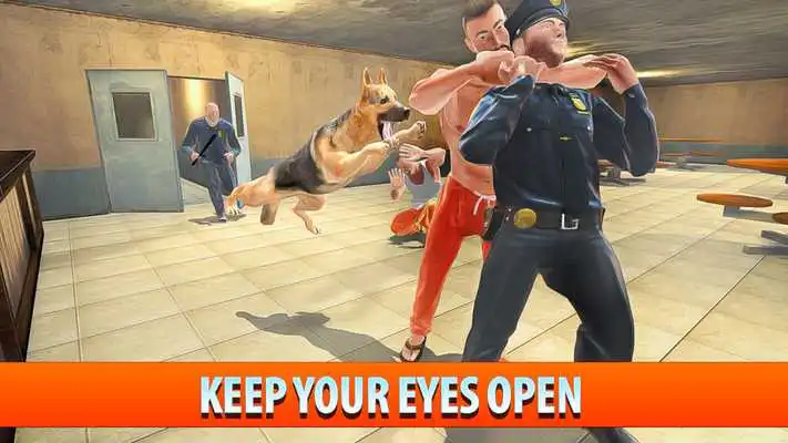 Play Police Dog Prison Escape 3D