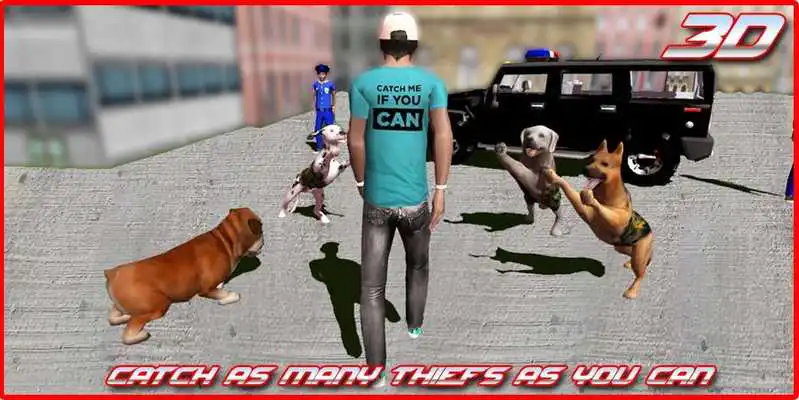 Play Police Dog Vs Thief