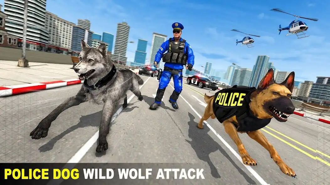 Play Police Dog VS Wild Wolf Attack  and enjoy Police Dog VS Wild Wolf Attack with UptoPlay