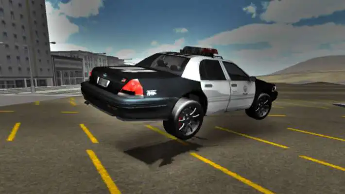 Play Police Drift Car