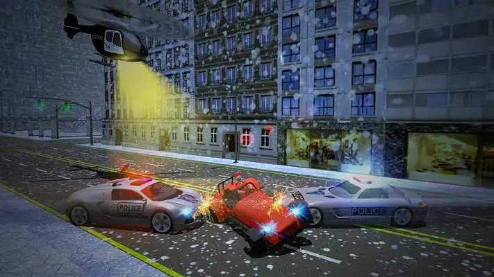 Play Police Drift Car
