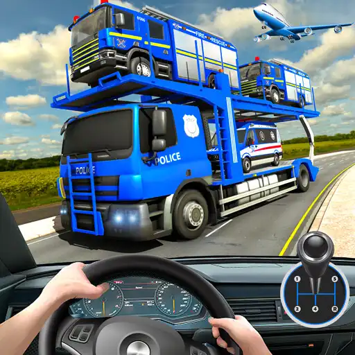 Play Police Fire Truck Transport APK