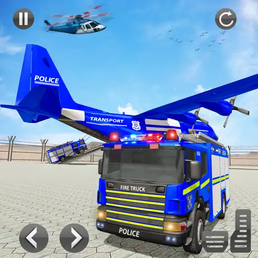 Play Police Fire Truck Transport  and enjoy Police Fire Truck Transport with UptoPlay