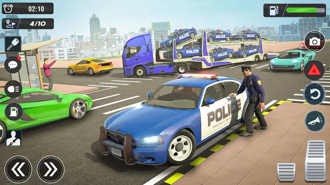 Play Police Games: Truck Transport as an online game Police Games: Truck Transport with UptoPlay