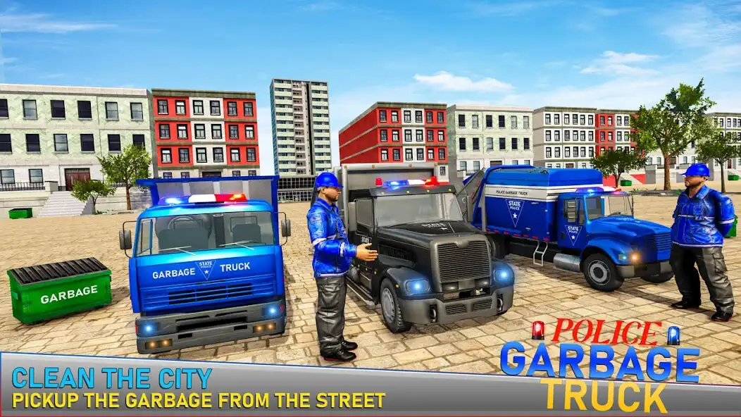 Play Police Garbage Truck Game 3D  and enjoy Police Garbage Truck Game 3D with UptoPlay