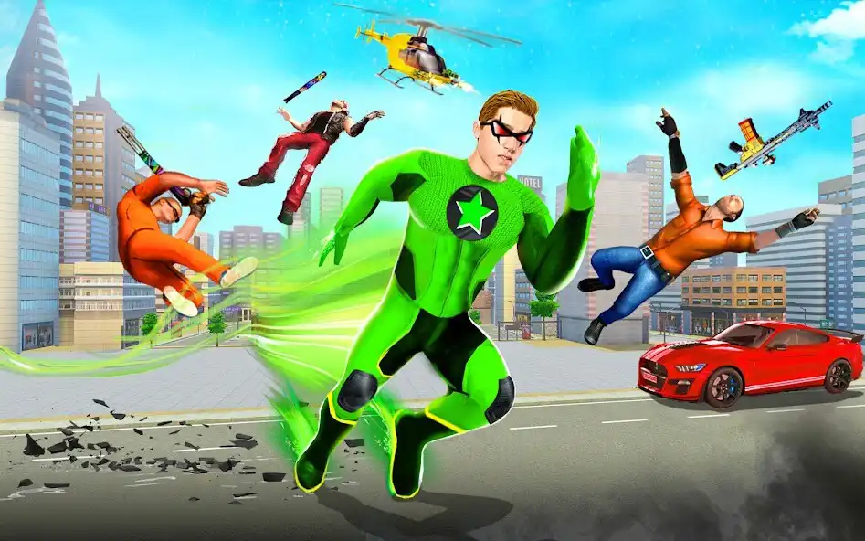 Play Police Green Sticky Robot Hero  and enjoy Police Green Sticky Robot Hero with UptoPlay